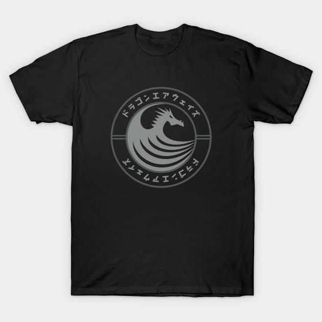 Doc Labs - Dragon Airways (ドラゴンエアウェイズ) - (Grey) T-Shirt