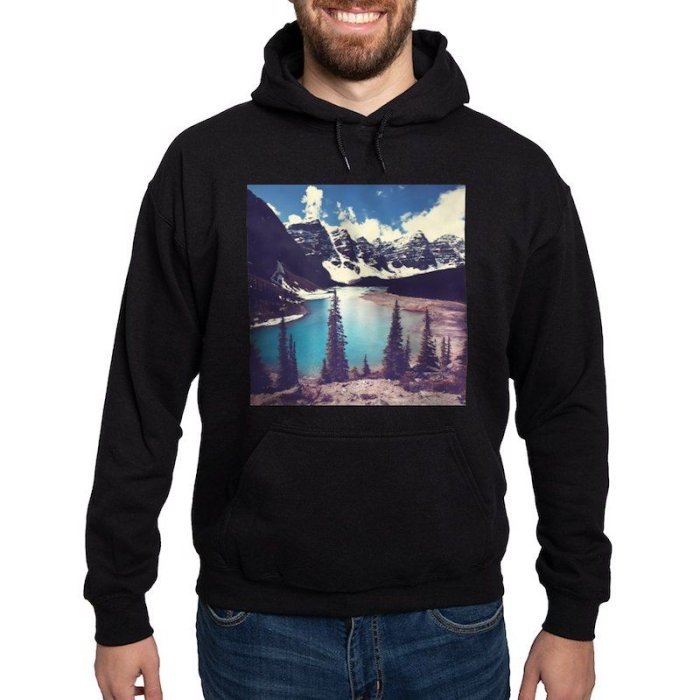 Mountain View Men's Hooded Sweatshirt